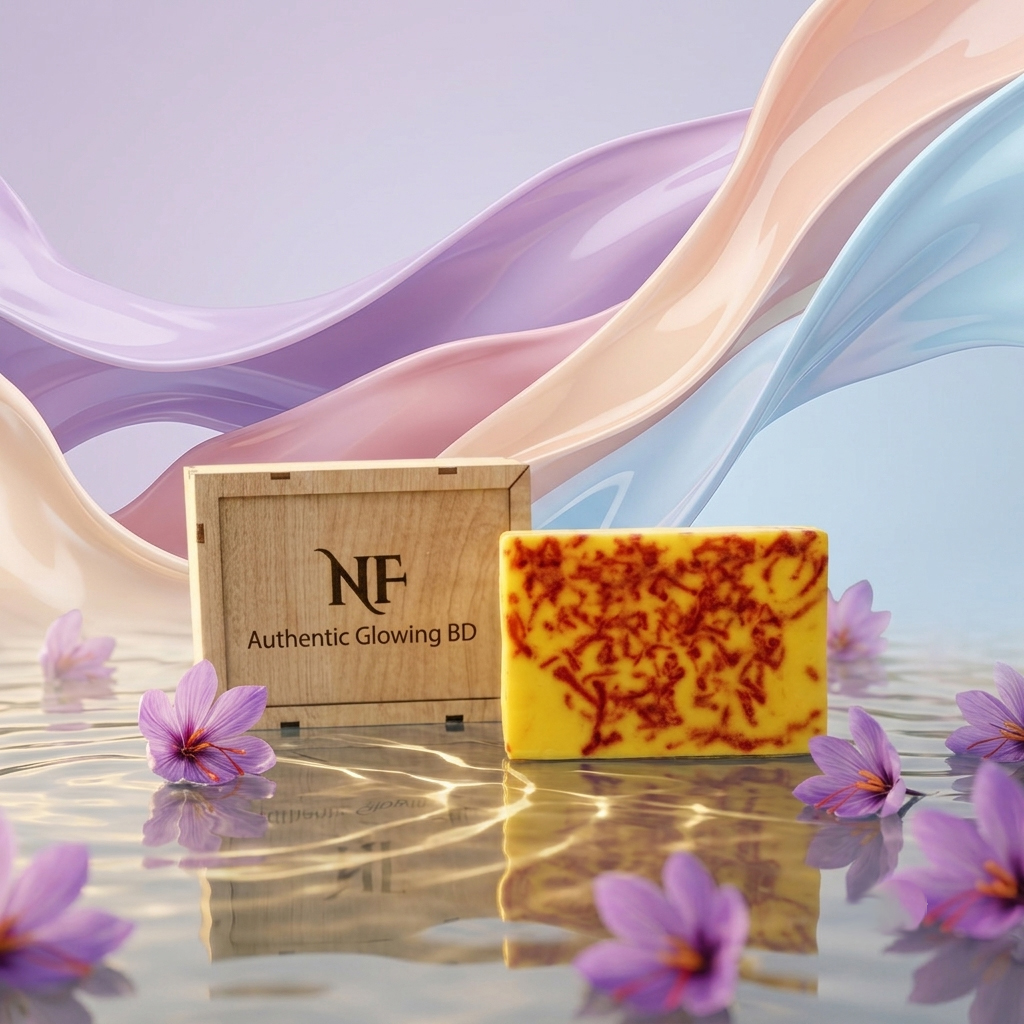 đ§ŧ Saffron Goat Milk Soap(āϏā§āϝāĻžāĻĢāϰāύ āĻā§āĻ āĻŽāĻŋāϞā§āĻ āϏā§āĻĒ) - Image 3